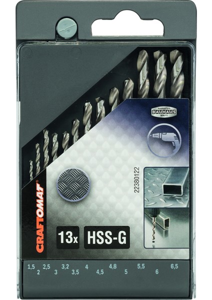 Hss-G Metal Matkap Ucu S. 1.5-6.5