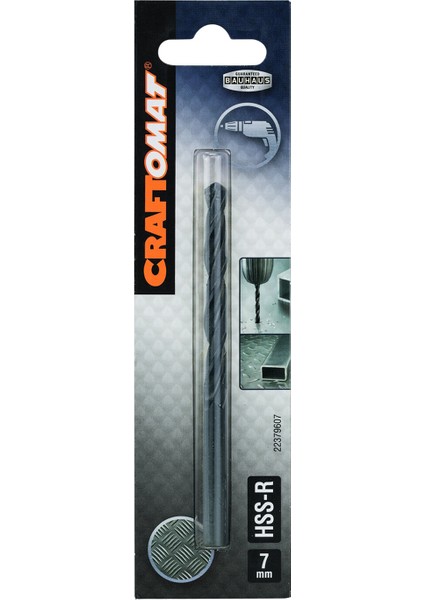 Hss-R Metal Matkap Ucu 7 x 69 x 109