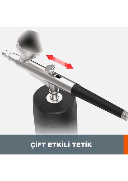 WX742.9 Makerx 20VOLT Profesyonel Mini Air Brush Boya Tabancası (Akü Dahil Değildir)