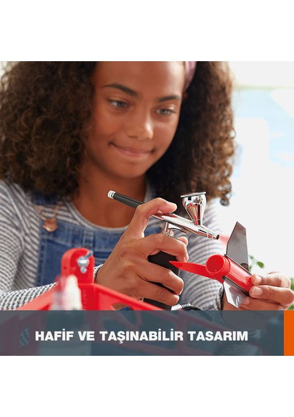 WX742.9 Makerx 20VOLT Profesyonel Mini Air Brush Boya Tabancası (Akü Dahil Değildir)