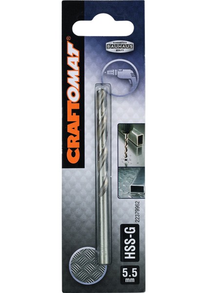Hss-G Metal Matkap Ucu 5.5 mm