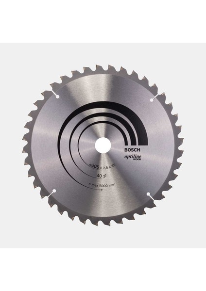 Optiline Daire Testere Bıçağı 305X30 mm 40 Diş