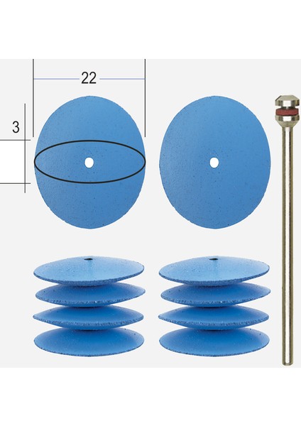 Hassas Polisaj Diski 10'lu 28293 (PROX28293)