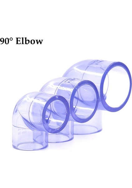 1 Adet Boru Tarzı 25MM ~50MM Mavi Şeffaf U Pvc Boru Bağlantı Elemanları Bahçe Su Akvaryum Balık Tankı Drenaj Boru Bağlantı Aksesuarları (Yurt Dışından) fırsatları