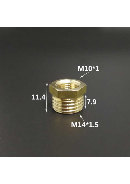 M10X1 Ila M14X1,5 Stili Dişi Erkek Konu Bağlantı Adaptörü Dönüştürücü Redüktör Kuplaj Adaptörü (Yurt Dışından)