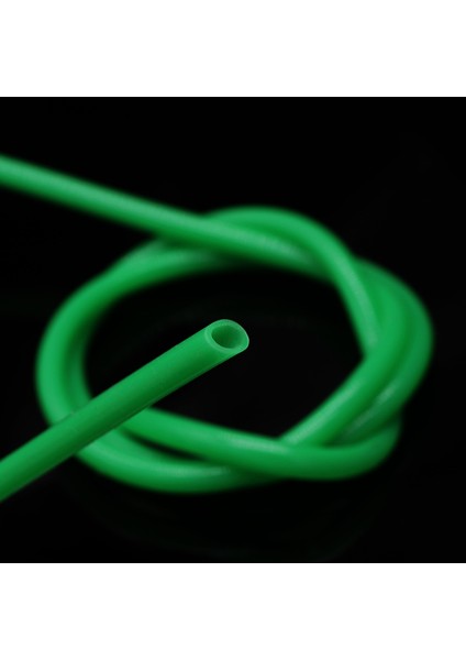 Yeşil Stil 1 Metre M Gıda Kalitesi Yeşil Silikon Kauçuk Hortum Esnek Toksik Olmayan Silikon Boru (Yurt Dışından)