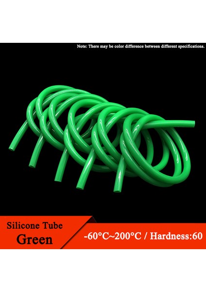 Yeşil Stil 1 Metre M Gıda Kalitesi Yeşil Silikon Kauçuk Hortum Esnek Toksik Olmayan Silikon Boru (Yurt Dışından) fiyatları