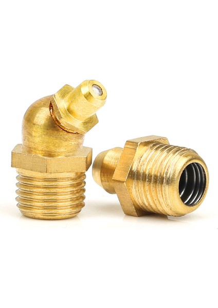 180 Derece Tarzı M6X1 X10 Adet Pirinç Hidrolik Yağ Pompası Aksesuarı Için Dereceli Yağ Pompası Fitiği Yağ Pompası Fitiği - (Yurt Dışından) fırsatları