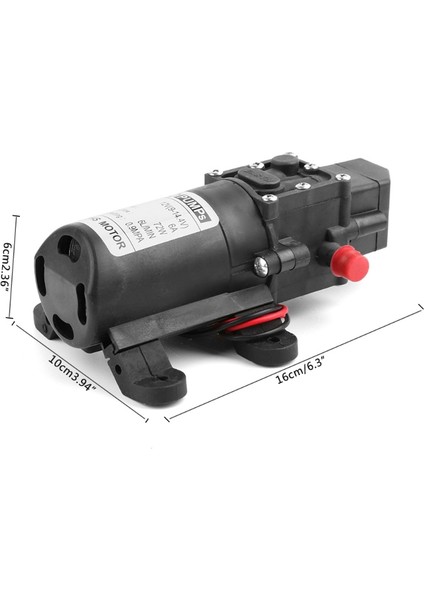 Altın Tarzı Akıllı Tip Için 12V 72W Yüksek Basınçlı Mikro Diyafram Su Pompası Otomatik Anahtar (Yurt Dışından)