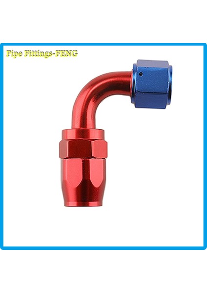 Kırmızı Mavi 90 Tarzı An6 Alüminyum An Fittings Adaptör Dövme Tip Döner Hortum Ucu Yağ Yakıt Tekrar Kullanılabilir Fiting An Açı Derecesi (Yurt Dışından)