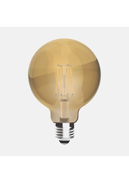 LED Filament Gold Globe G80 7 W E27 2200K LED Ampul