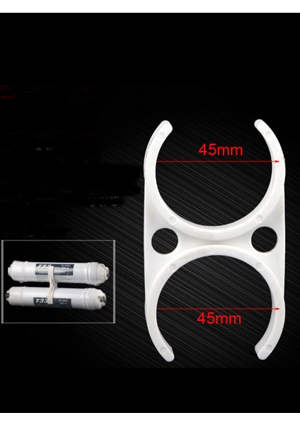 45MM-45MM Tarzı Ters Ozmoz Membran Için Plastik Klips Montajı Ro Su Filtre Askısı (Yurt Dışından)