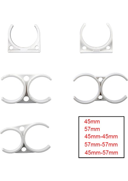 45MM-45MM Tarzı Ters Ozmoz Membran Için Plastik Klips Montajı Ro Su Filtre Askısı (Yurt Dışından)