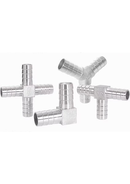 L Tipi Tarzı 12 mm Hortum Bağlantı Tüpü Dikişsiz Çelik Boru Bağlantısı Tee Y L Tipi Çapraz Dirsek Su Dönüşümü - Paslanmaz Çelik Boru Bağlantısı (Yurt Dışından)