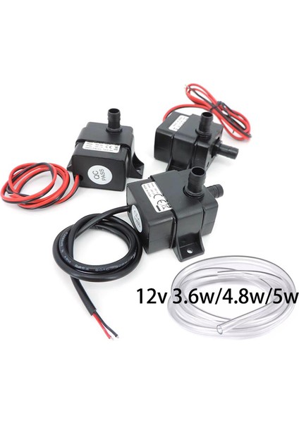 4,8W Dc 12V Mini Su Pompası Çeşme Akvaryum Pompaları 3.6W 4.8W 5W 240LH Su Geçirmez 8mm Güçsüz Fırçasız Mikro Membran Daldırma C1 (Yurt Dışından) fiyatları