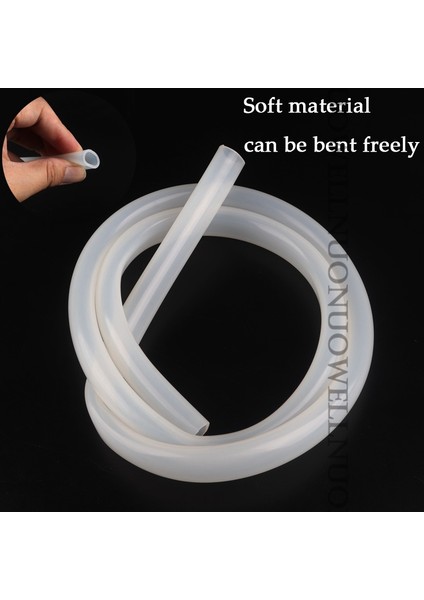 5X6MM Tarzı 1 Milyon Iç Çap 2~5mm Gıda Grade Şeffaf Silikon Boru Isıya Dayanıklı Içme Suyu Hortumu Esnek Hava Pompası Hortumu (Yurt Dışından)