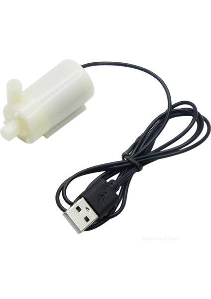 Çift Kullanımlı Beyaz Dc 5V USB Düşük Gürültülü Fırçasız Motorlu Mini Mikro Dalgıç Su Pompası Hidroponik Sebze Yetiştirme Sanat Çeşmesi Için (Yurt Dışından)