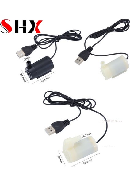 Çift Kullanımlı Beyaz Dc 5V USB Düşük Gürültülü Fırçasız Motorlu Mini Mikro Dalgıç Su Pompası Hidroponik Sebze Yetiştirme Sanat Çeşmesi Için (Yurt Dışından) modelleri