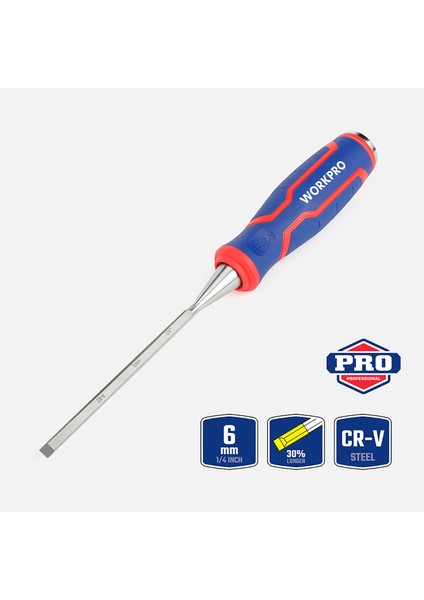 WP243004 6mm Profesyonel Iskarpela