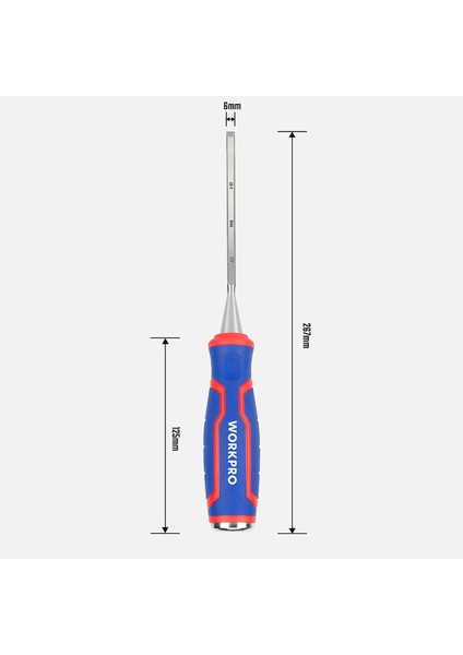 WP243004 6mm Profesyonel Iskarpela