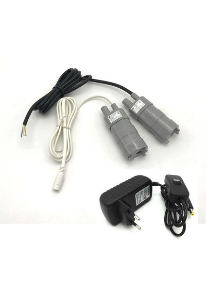 12V2A24W Adaptör Yüksek Sıcak Satılık 12V Dc 1.2A Lh Güneş Akvaryumu Için Üç Ip Mikro Dalgıç Motorlu Su Pompası (Yurt Dışından)