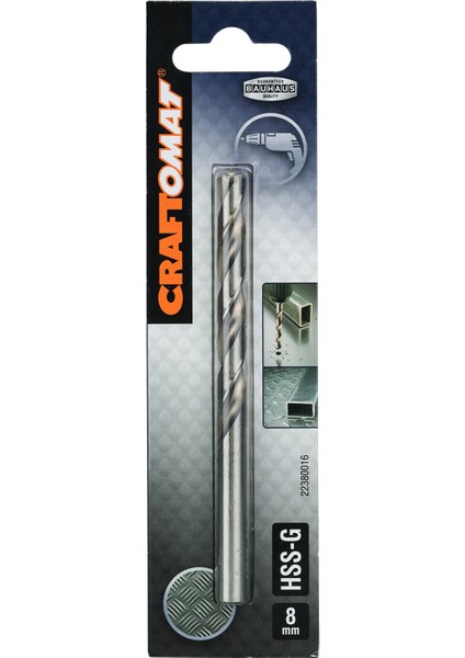 Hss-G Metal Matkap Ucu 8 mm
