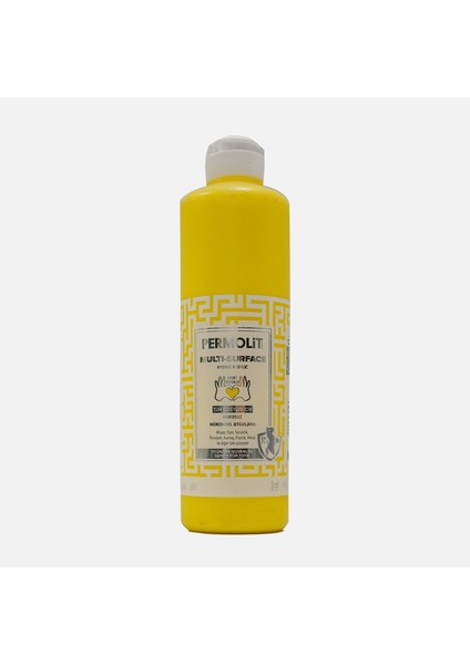 0,5 Lt Akrilik Boya Sarı Multi Surface