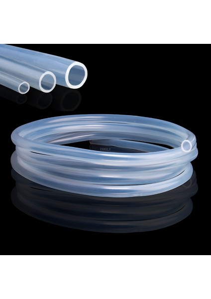 9X12 mm Stili 5 Metre Silikon Hortum Boru Şeffaf Boru Gıda Sınıfı Borular 8mm Kauçuk Tüp Hortumlar Akvaryum Hortum Pompası Hortumu Hortumlama (Yurt Dışından)