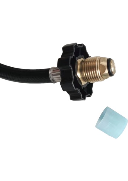 Siyah Stil 1 Lb Gaz Tüpü Için Propan Dolum Adaptörü Hortumu On/off Kontrol Valfi Ile 35.5 Inç Uzunlukta Propan Uzatma Hortumu - Propan Tank Adaptörü (Yurt Dışından) fiyatları