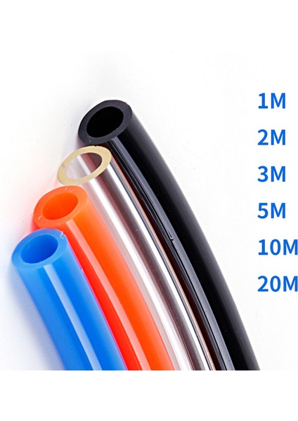 Şeffaf Stil 1 Milyon Metre Hava Hortumu Pnömatik Boru Pu Hortumlar Kompresör Için Poliüretan Boru 6x4 12X8 (Yurt Dışından)