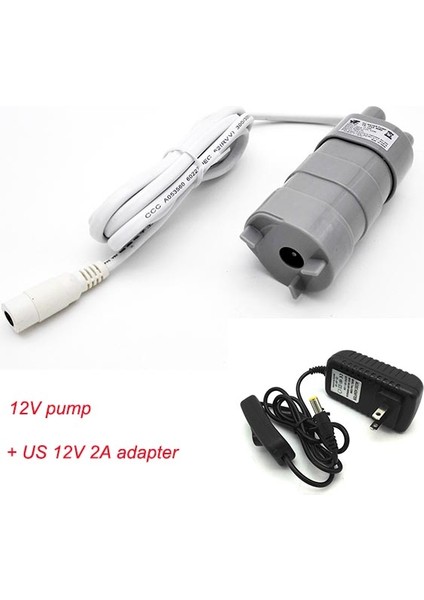 Abd 12V 2A Adaptör Yüksek Sıcak Satılık 12V Dc 1.2A Lh Güneş Akvaryumu Için Üç Ip Mikro Dalgıç Motorlu Su Pompası (Yurt Dışından)