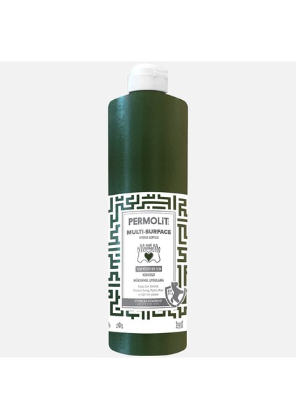 0,5 L Multi Surface Akrilik Boya Nil Yeşili