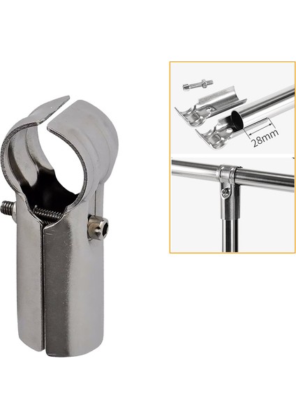 25MM L Stili Için Paslanmaz Çelik Tüp Bağlayıcı Tüp Boru Kelepçesi Için Daha Güçlü Paslanmaz Dıy Kıyafetler Ekran Rafı Için Güçlü (Yurt Dışından) fırsatları