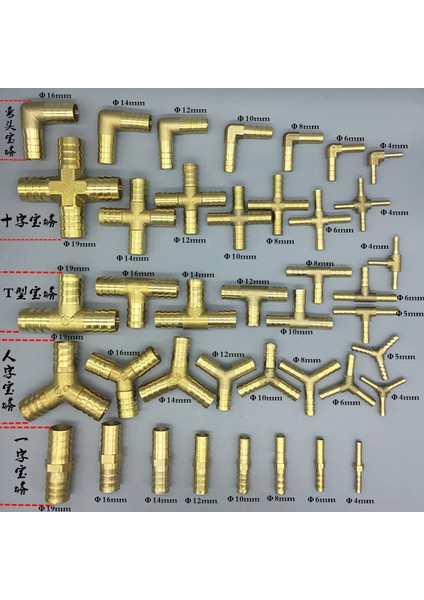 2 Yollu U Tarzı 10MM Diken Bakır Hortum Bağlantı Parçası Boru Montajı T x Y U Tipi Paspas Kuplör Adaptör Ekleme Bağlantısı (Yurt Dışından) fırsatları