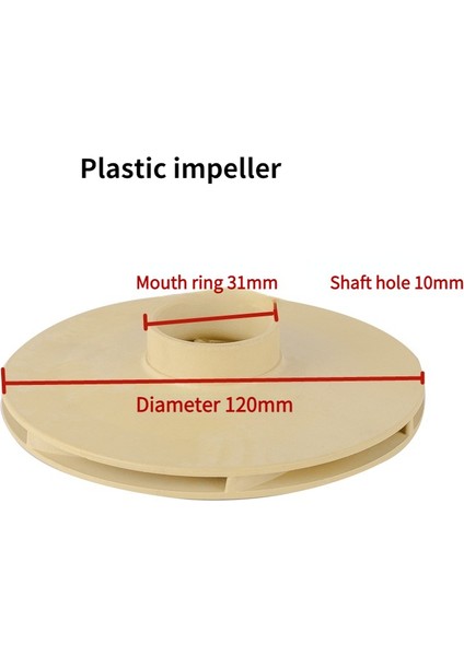 31-120-10MM Tarzı Paslanmaz Çelik Jet Pompa Için Plastik Pervane Jet Tipi Jet Pompa Mühendislik Plasto Yüksek Sıcaklık Dayanıklı Aksesuarları (Yurt Dışından)