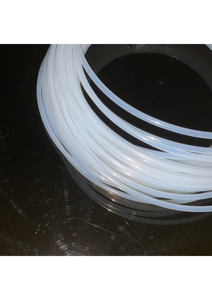 Sütlü Beyaz Tarzı Kimlik 0,3 mm x 0,6 mm Ptfe Boru Iç Çap F46 Kapiler Izole Hortum Sert Boru Sıcaklık Korozyon Direnci (Yurt Dışından)