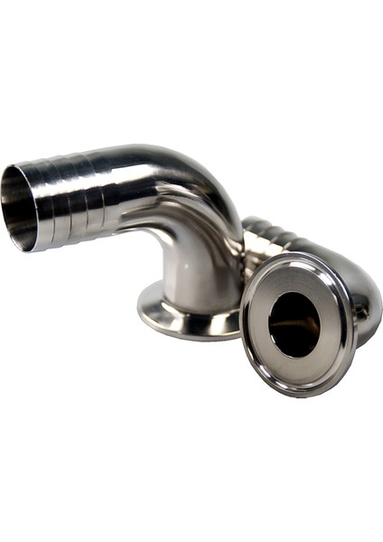 25MM-K50.5MM Stili Wzjg Flanş Hortum Bağlantısı 1.5-4 Tri Clamp 90 Derece Dirsek Paslanmaz Hijyenik Bağlantı (Yurt Dışından) fiyatları