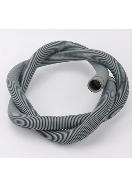 2 M Tarzı 200CM 2m Yıkama Makinesi Bulaşık Makinesi Oluklu Tahliye Hortumu Uzun Esnek Uzatma Atık Boru Kiti Bağlantı Klipsi ile Banyo Için (Yurt Dışından) fırsatları