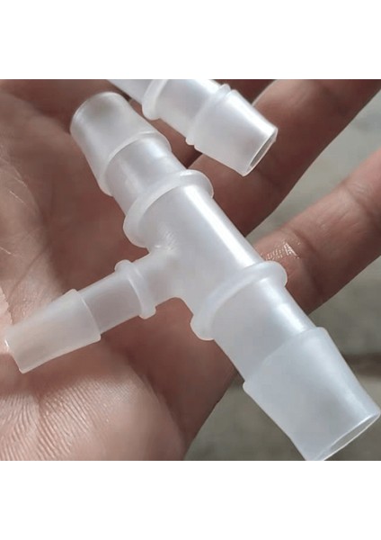 10MM (3 Adet) Stili T-Tipi Tee Pp Plastik Hortum Bağlayıcı Toksik Olmayan Kokusuz Gıda Sınıfı Çap ~25MM Y-Tipi L-Tipi Düz Bağlantı 2~5 Adet (Yurt Dışından) indirimleri