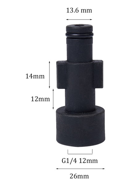 No.1 Stili Karcher ve Nilfisk Için Yüksek Basınçlı Su Tabancası Bağlantı Adaptörü Köpük Tabancası Aksesuarı (Yurt Dışından)