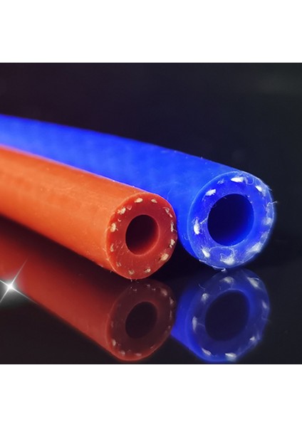 Kırmızı Stil 10X16MM 1 Metre Kalınlaştırılmış Silikon Boru Yüksek Basınçlı Isıya Dayanıklı Buhar Pamuk Örgülü Hortum Kauçuk Hortum Esnek Hortum (Yurt Dışından)