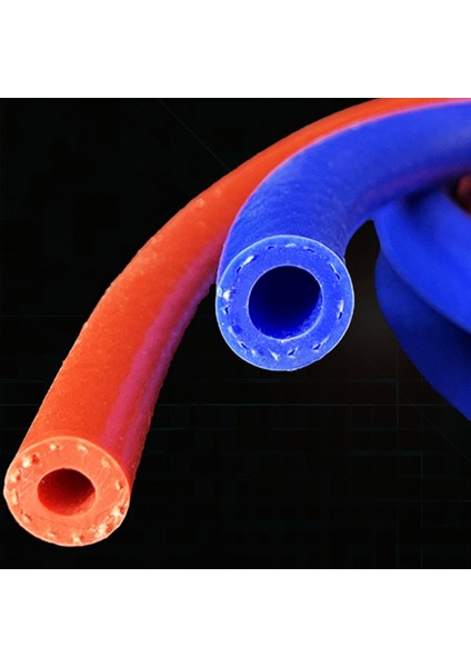 Kırmızı Stil 10X16MM 1 Metre Kalınlaştırılmış Silikon Boru Yüksek Basınçlı Isıya Dayanıklı Buhar Pamuk Örgülü Hortum Kauçuk Hortum Esnek Hortum (Yurt Dışından)