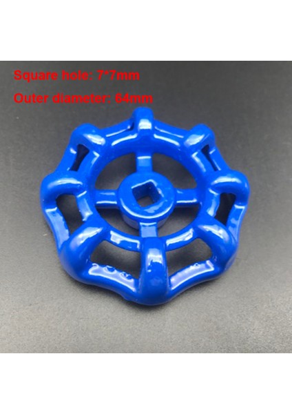 9X9MMKIRMIZI Stil Globe Vana Ppr Vana Anahtar Kırmızı Mavi Kare Delik 7*6mm 5*5mm 8*8mm 9*9mm (Yurt Dışından)