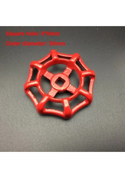 9X9MMKIRMIZI Stil Globe Vana Ppr Vana Anahtar Kırmızı Mavi Kare Delik 7*6mm 5*5mm 8*8mm 9*9mm (Yurt Dışından)