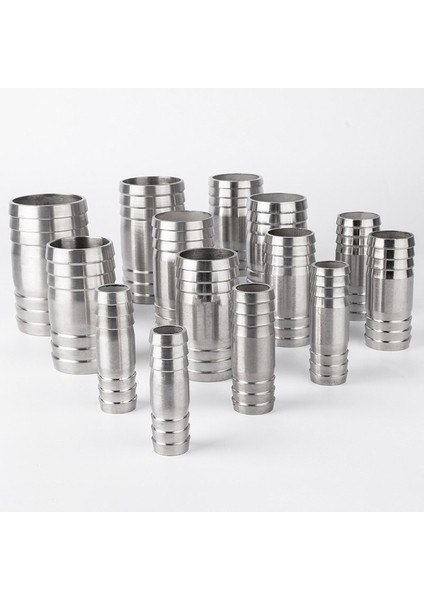 17MM Tarzı Hortum Bağlantı Parçası Düz Iki Yönlü Paslanmaz Çelik Boru Bağlantısı (Yurt Dışından) fiyatları