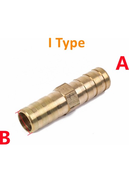 Düz 2p Stili Yazıyorum 12 mm 4mm Hortuma Kadar Redüktör Bakır Boru Için Pirinç Barb Boru Bağlantı Elemanı Düz Dirsek T Y Şekli 2 3 Yollu Konnektör Adaptör (Yurt Dışından)