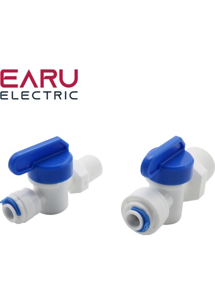 C-9.52MM-04 Kadın Stili Ro Su Düz Plastik Top Vana Od Hortum Hızlı Bağlantılı Erkek Dişi Ters Ozmoz Akvaryum Bağlantısı (Yurt Dışından)