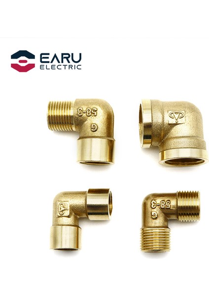 M F02 Tarzı Su Yakıt Bakır Adaptörü Için Dişi x Erkek 90 Derece Pirinç Dirsek Boru Bağlantı Elemanı Coupler - E Ticaret Başlığı (Yurt Dışından) fiyatları