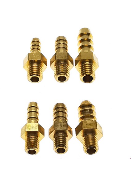 3 Mm'den M4X0,7 Stiline Mini Pagoda Boru Bağlantı Parçaları Erkek Metrik Dişli Pirinç Boru Hortumu Deri Tüp Trakea Bağlayıcı (Yurt Dışından) modelleri
