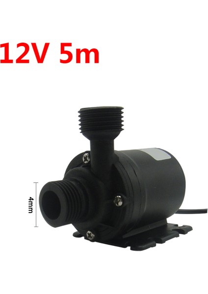 12V 5m 800LH Su Pompası Mini Fırçasız Motor Daldırma Su Pompası DC12V 24V Bahçe Taşınabilir 5.5m Soğutma Sistemi Çeşmeler Isıtıcı Için (Yurt Dışından)